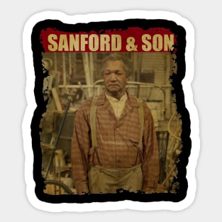 Redd Foxx - NEW RETRO STYLE Sticker